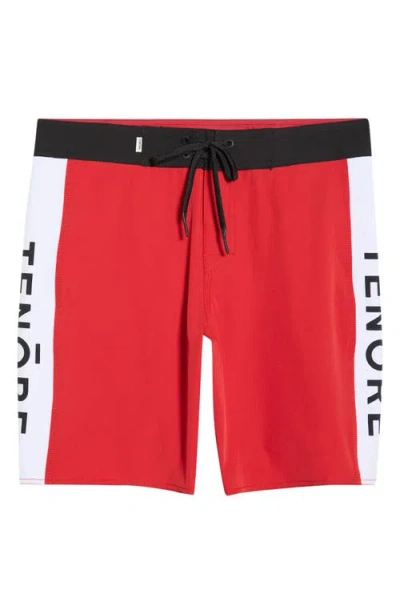 Tenōre Team Boardshorts In Red