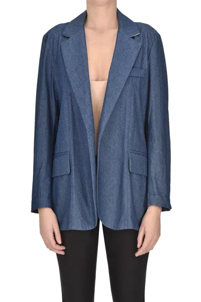 Tensione In Denim Blazer
