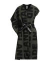 Tensione In Woman Cape Green Size Onesize Polyester, Wool