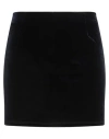 Tensione In Woman Mini Skirt Navy Size M Polyester, Elastane In Black