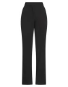 Tensione In Woman Pants Black Size L Polyester, Elastane In Black