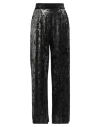 Tensione In Woman Pants Black Size M Polyester, Elastane