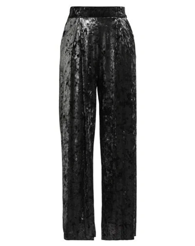 Tensione In Woman Pants Black Size M Polyester, Elastane