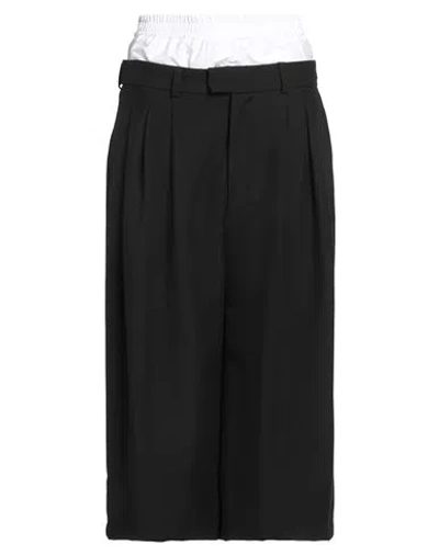Tensione In Woman Pants Black Size M Polyester, Viscose, Elastane