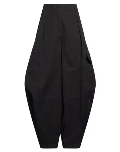 Tensione In Woman Pants Black Size S Cotton
