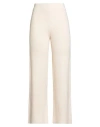Tensione In Woman Pants Cream Size Onesize Acrylic, Wool, Viscose, Alpaca Wool In White