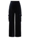 Tensione In Woman Pants Navy Size M Polyester, Elastane In Black
