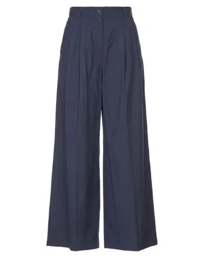 Tensione In Woman Pants Navy Size M Viscose, Polyester