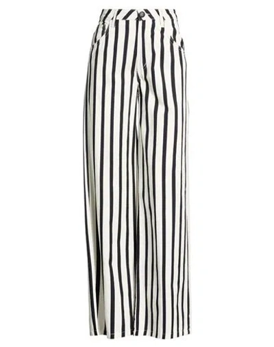 Tensione In Woman Pants White Size Xs Cotton