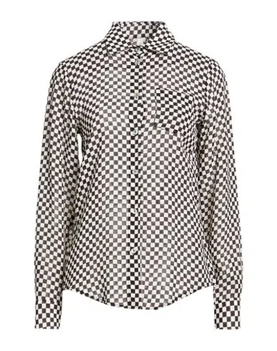 Tensione In Woman Shirt Black Size S Viscose