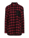 Tensione In Woman Shirt Red Size M Cotton In Red