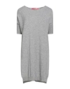 Tensione In Woman Sweater Light Grey Size Onesize Cashmere In Gray