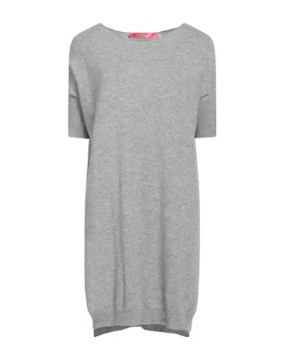 Tensione In Woman Sweater Light Grey Size Onesize Cashmere In Gray