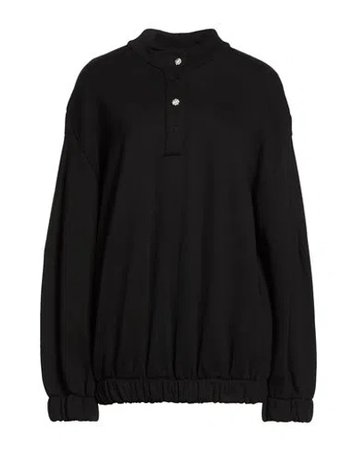 Tensione In Woman Sweatshirt Black Size Onesize Cotton