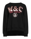 Tensione In Woman Sweatshirt Black Size Onesize Cotton, Polyester In Black