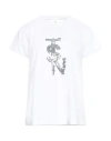 Tensione In Woman T-shirt White Size Onesize Cotton In White