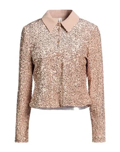 Tensione In Woman Top Antique Rose Size S Polyester In Pink