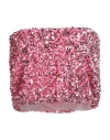 Tensione In Woman Top Pink Size S Polyester, Elastane