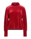 Tensione In Woman Top Red Size M Polyester, Elastane
