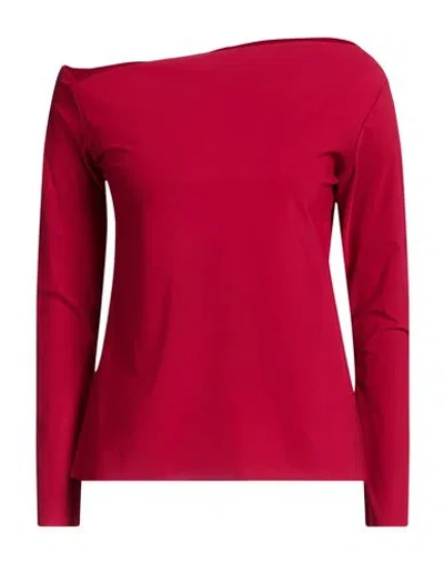 Tensione In Woman Top Red Size Onesize Nylon, Elastane
