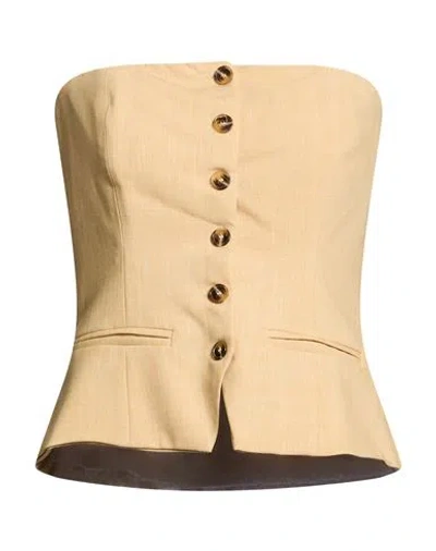 Tensione In Woman Top Sand Size M Viscose, Polyester, Elastane
