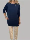 Tensione In Women's Sweater  Ir1978ai24camp_navy Viscose In Blue