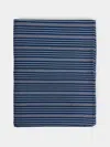 Tensira Indigo Hand-dyed Cotton Rectangular Tablecloth  Abask Luxury Gift