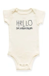 Tenth & Pine Kids'  Hello I'm New Here In Neutral