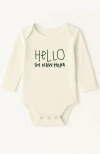 Tenth & Pine Kids'  Hello I'm New Here In Neutral