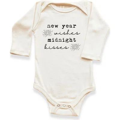 Tenth & Pine Kids'  New Year Wishes In White