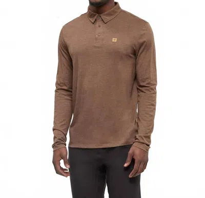 Tentree Astir Longsleeve Tee In Clove Heather In Brown