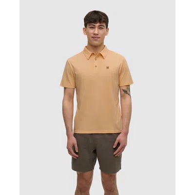 Tentree Astir Polo In Yellow