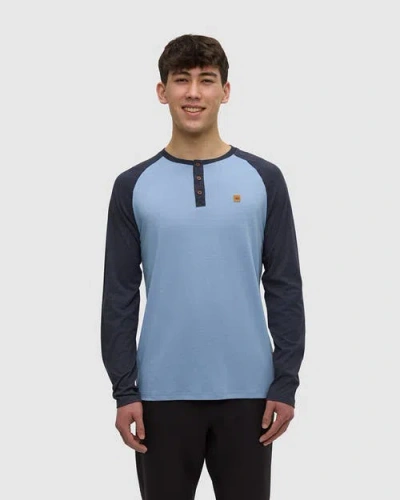 Tentree Baker Henley Longsleeve In Multi