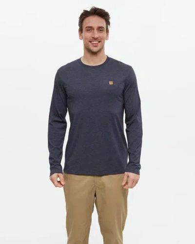 Tentree Baker Longsleeve In Blue