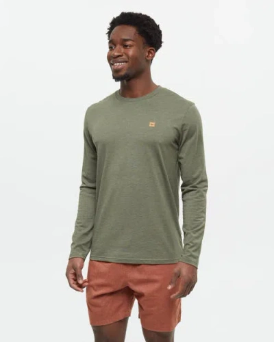 Tentree Baker Longsleeve In Green