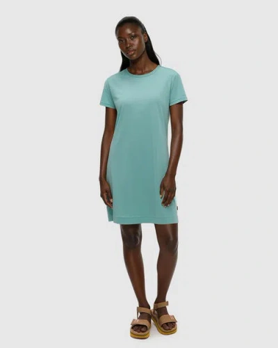 Tentree Birchwood Dress In Blue