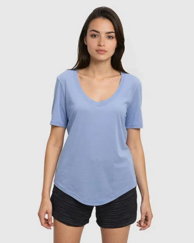 Tentree Brackley T-shirt In Blue