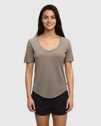 Tentree Brackley T-shirt In Brown