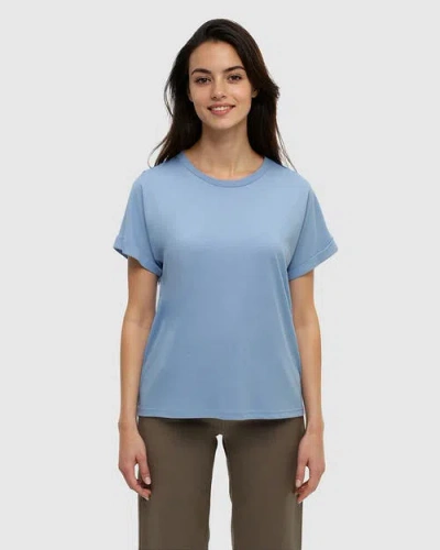 Tentree Carey T-shirt In Blue