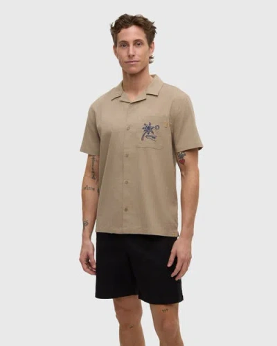 Tentree Chambers Pocket Shirt In Neutral