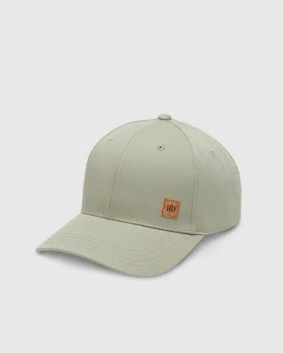 Tentree Cork Icon Elevation Hat In Green