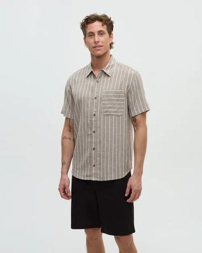 Tentree Dundas Shirt In Gray