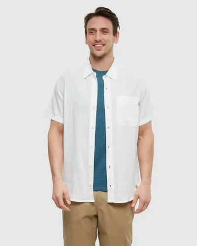 Tentree Dundas Shirt In White