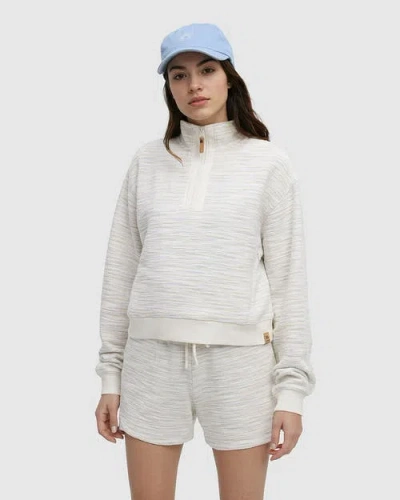 Tentree Elkhorn 1/4 Zip In Gray