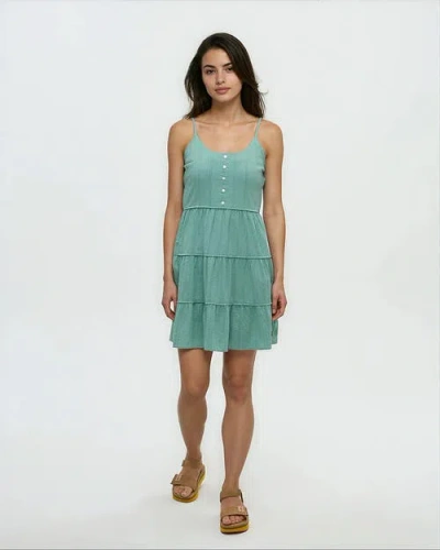 Tentree Fairweather Dress In Blue