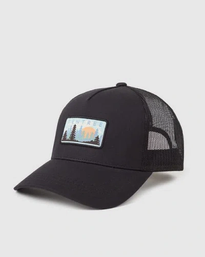 Tentree Forest Sun Altitude Hat In Black