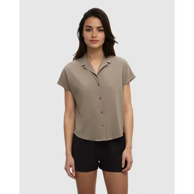 Tentree Harding Shirt In Brown