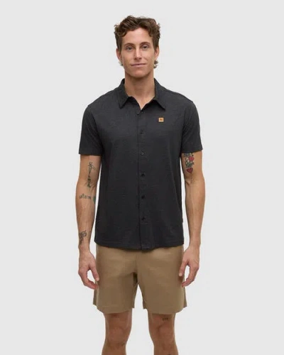 Tentree Hawthorn Shirt In Black