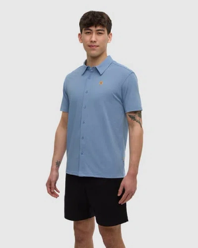 Tentree Hawthorn Shirt In Blue