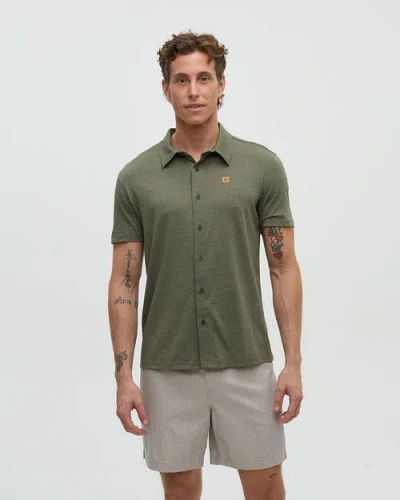 Tentree Hawthorn Shirt In Green